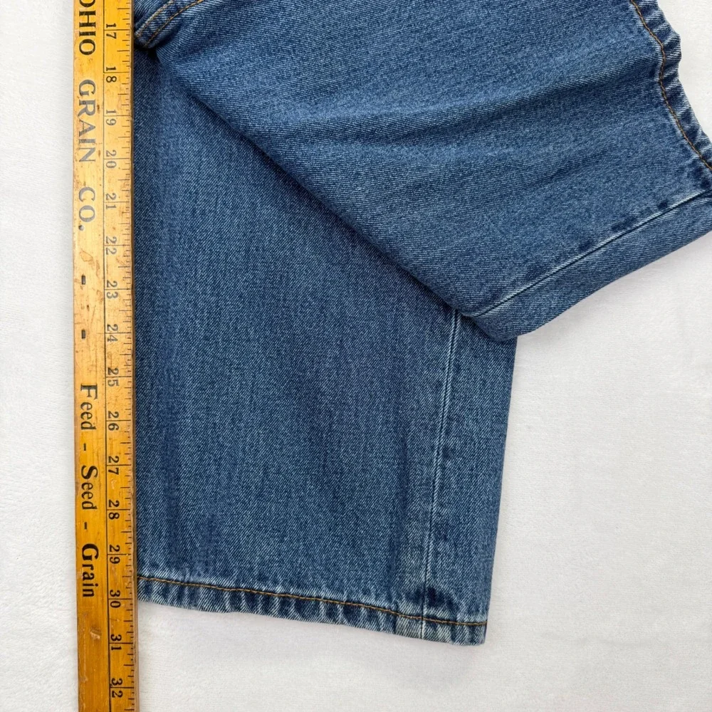 Levi's 505 Regular Fit Jeans Mens 44x30 Blue Classic Straight Leg‎ Denim Pant